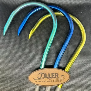 4in Tiller Titanium Gaff Hook