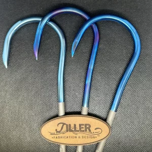 2.5in Tiller Titanium Gaff Hook