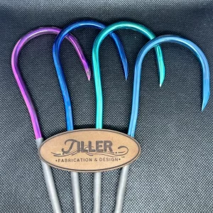 2in Tiller Titanium Gaff Hook